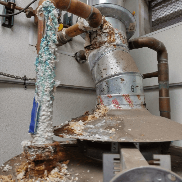 Picture of Water Heater Repair of Severe corrosion